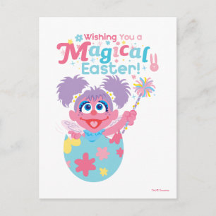 Oaster Abby Cadabby Postkarte