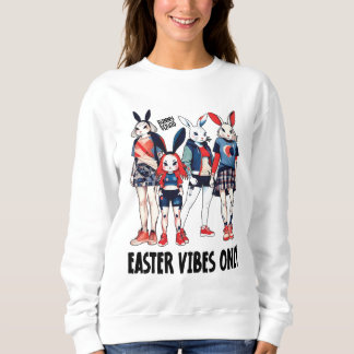 Oaster Bunny Squad Trendy Streetwear Sweatshirt