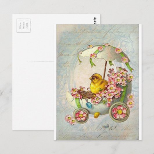 Oaster Chariot Postkarte (Vorne/Hinten)