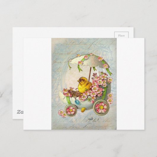 Oaster Chariot Postkarte (Vorne/Hinten)