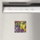 Oaster Chick Greetings Magnet (In Situ (Geschirrspüler))