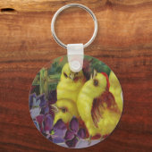 Oaster Chick Greetings Schlüsselanhänger (Vorderseite)