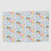 Oaster Critters Golf Handtuch (Horizontal)