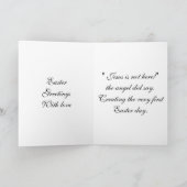 OASTER, DEN ER HAT RISEN DANKESKARTE (Innenseite)