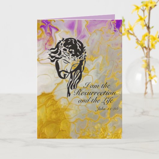 Oaster Hallelujah Karte (Gelbe Blume)