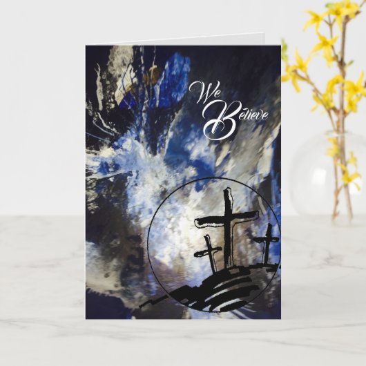 Oaster Hallelujah Karte (Gelbe Blume)