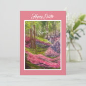 Oaster Hallelujah Note Card Dankeskarte (Stehend Vorderseite)