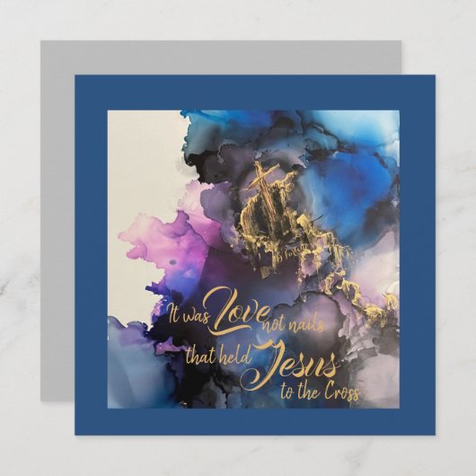 Oaster Hallelujah Note Card Dankeskarte (Vorne/Hinten)