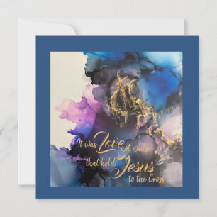 Oaster Hallelujah Note Card Dankeskarte