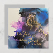 Oaster Hallelujah Note Card Dankeskarte (Vorne/Hinten)