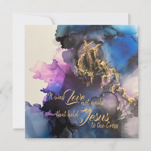 Oaster Hallelujah Note Card Dankeskarte (Vorderseite)