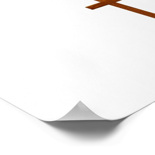 OASTER HAT ER POSTER RISEN (Ecke)