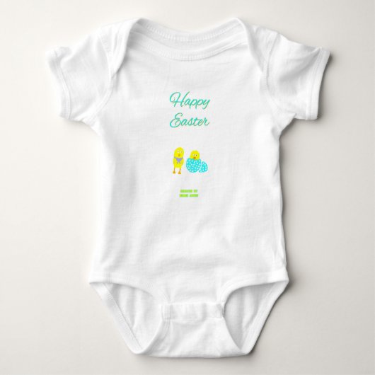 Oaster Hatchlings Baby Jersey Bodysuit Baby Strampler (Vorderseite)