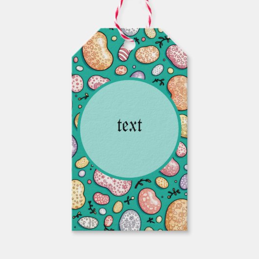 Oaster Jelly Bean Geschenkanhänger (Vorderseite)