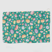 Oaster Jelly Bean Golfhandtuch (Horizontal)