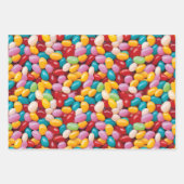 Oaster Jelly Bean Pattern Geschenkpapier Set (Vorderseite)
