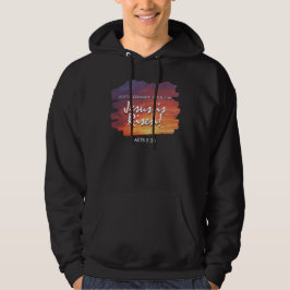 Oaster JESUS IS RISEN Christlich Hoodie