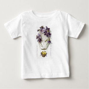 Oaster Lilies Balloon Vintag Baby Shirt