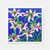 Oaster Lilly Napkins Serviette (Vorderseite)