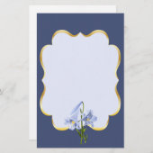 Oaster Lily Bouquet Briefpapier (Vorne/Hinten)