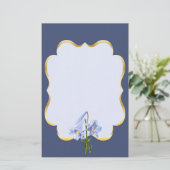 Oaster Lily Bouquet Briefpapier (Stehend Vorderseite)