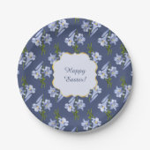 Oaster Lily Bouquet Pappteller (Vorderseite)