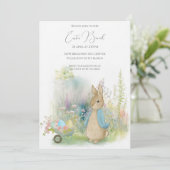 Oaster Peter Rabbit Einladung (Stehend Vorderseite)