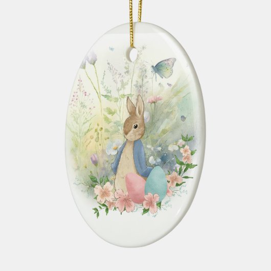Oaster Peter Rabbit Keramik Ornament (Links)