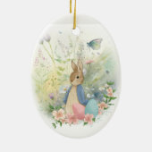 Oaster Peter Rabbit Keramik Ornament (Hinten)