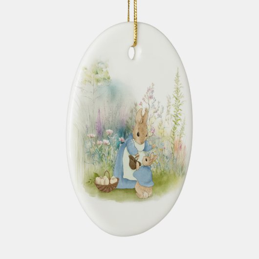 Oaster Peter Rabbit Keramik Ornament (Rechts)
