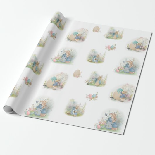 Oaster Peter Rabbit Wrapping Paper Geschenkpapier (Ungerollt)