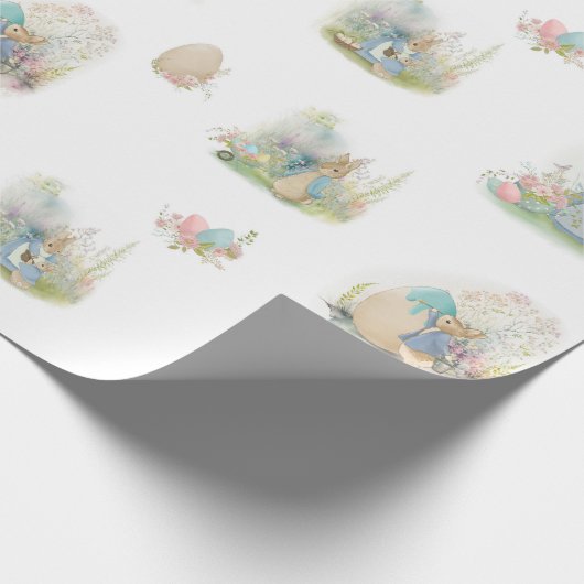 Oaster Peter Rabbit Wrapping Paper Geschenkpapier (Ecke)