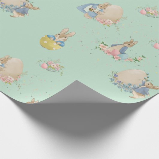 Oaster Peter Rabbit Wrapping Paper Geschenkpapier (Ecke)