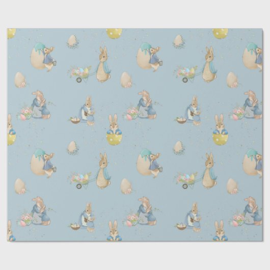 Oaster Peter Rabbit Wrapping Paper Geschenkpapier (Flach)