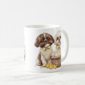 Oaster Shih Tzu Dogs Kaffeetasse (VorderseiteRechts)