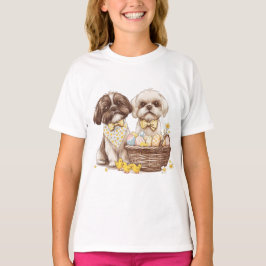 Oaster Shih Tzu Dogs T-Shirt