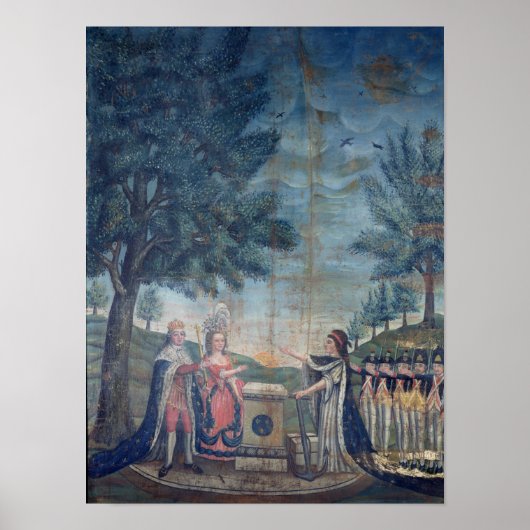 Oath of the King, the Queen Poster (Vorne)
