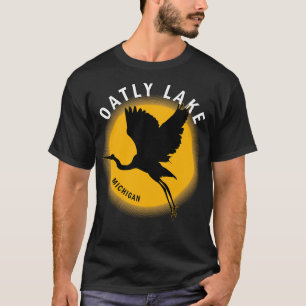 Oatly Lake - Michigan Heron T-Shirt