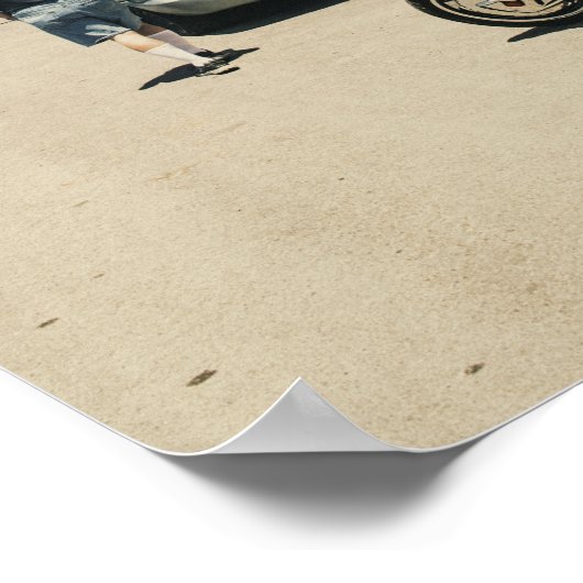 Oatman-Route 66 Poster (Ecke)