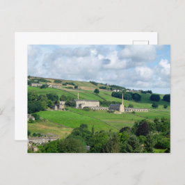 Oats Royd Mill - Historic Yorkshire Landschaft Postkarte