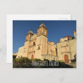 Oaxaca City Mexico, Templo de Santo Domingo 2 Postkarte (Vorne/Hinten)