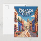 Oaxaca de Juárez Mexiko Postkarte (Vorne/Hinten)