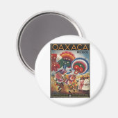 Oaxaca Mexico Magnet (Vorderseite/Rückseite)