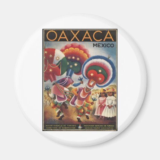 Oaxaca Mexico Magnet (Vorne)