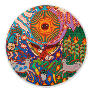 Oaxaca Mexico Maya Tribal Art Boho Reisen Keramikknauf