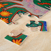 Oaxaca Mexico Maya Tribal Art Boho Reisen Puzzle (Seite)