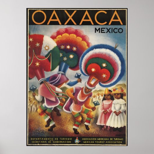 Oaxaca Mexico Poster (Vorne)