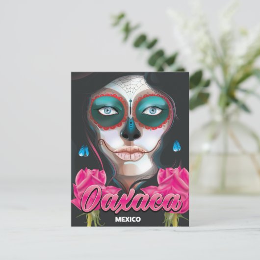 Oaxaca Mexico Postkarte (Stehend Vorderseite)