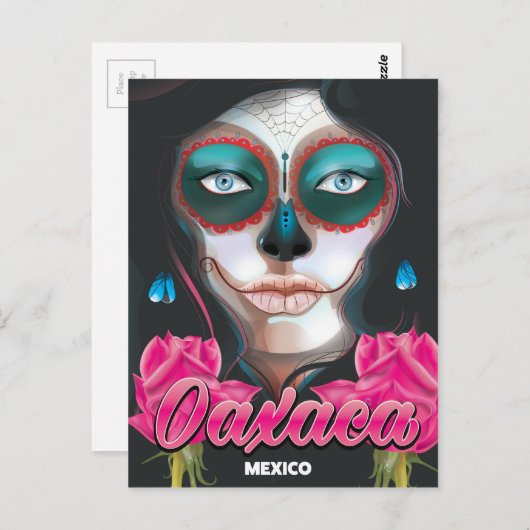 Oaxaca Mexico Postkarte (Vorne/Hinten)