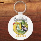 Oaxaca Mexico Reiselogo Schlüsselanhänger (Vorderseite)